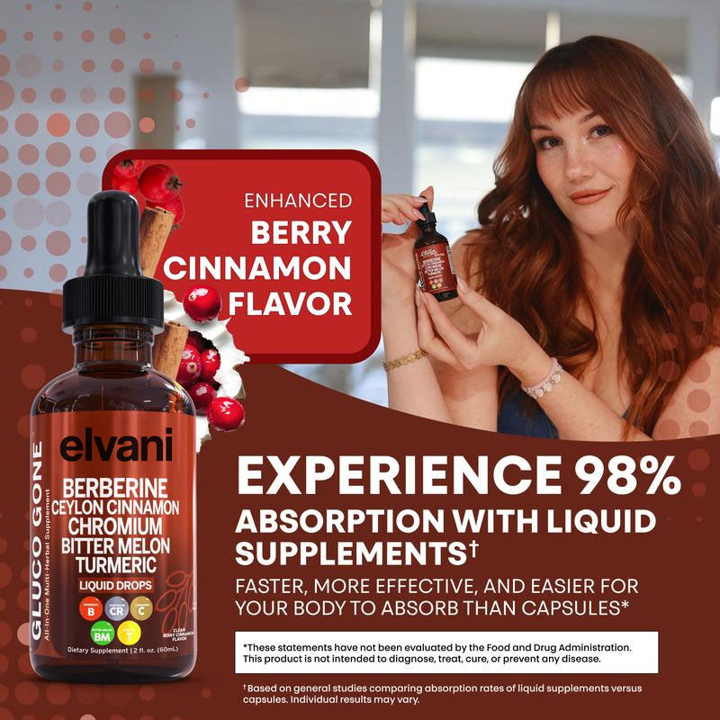 Berberine Ceylon Cinnamon Drops